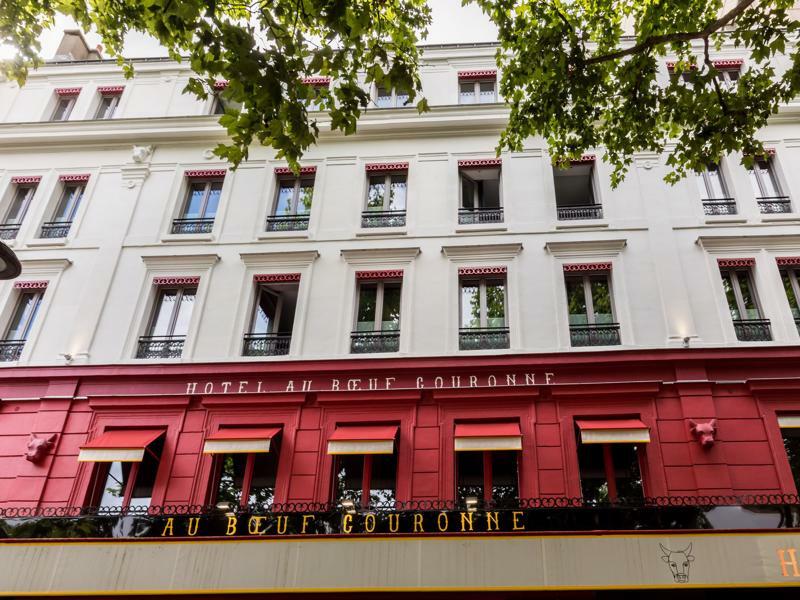 Hotel Restaurant Au Boeuf Couronne Париж Екстериор снимка